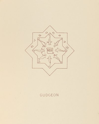Gudgeon, 1878 by William Burges